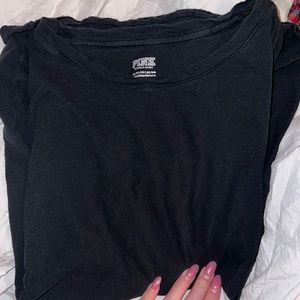 Simple black shirt from pink women’s xs